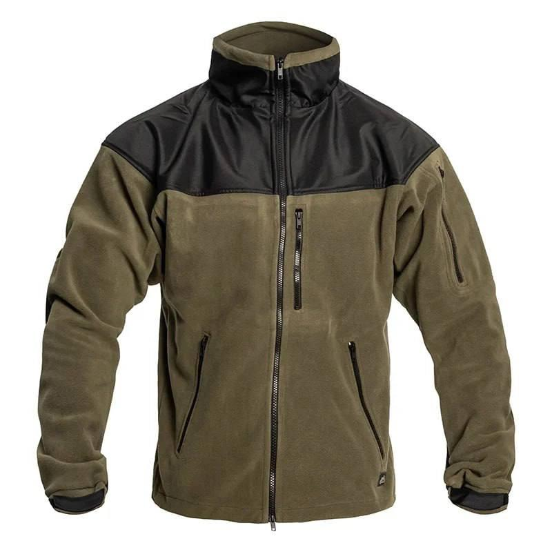 Флісова кофта Helikon Classic Army - Olive/Black.