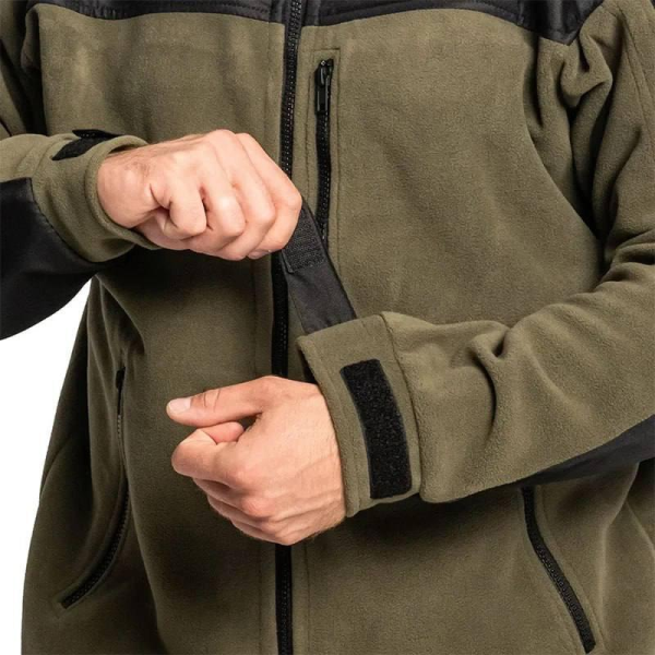 Флісова кофта Helikon Classic Army - Olive/Black.