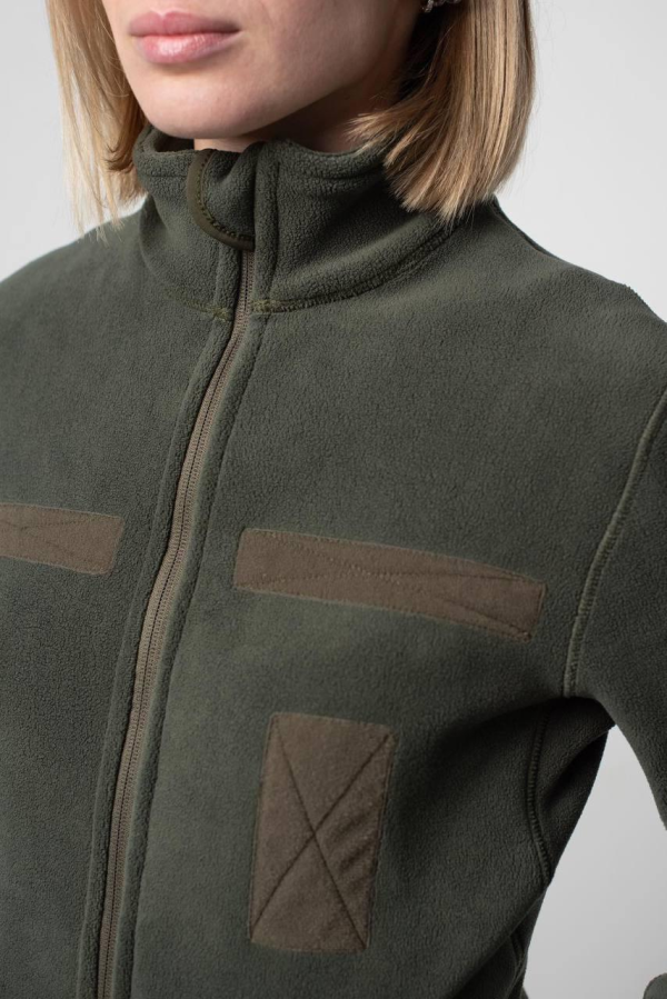 Тактична Кофта жіноча олива Military Polartec Olive