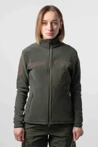 Тактична Кофта жіноча олива Military Polartec Olive