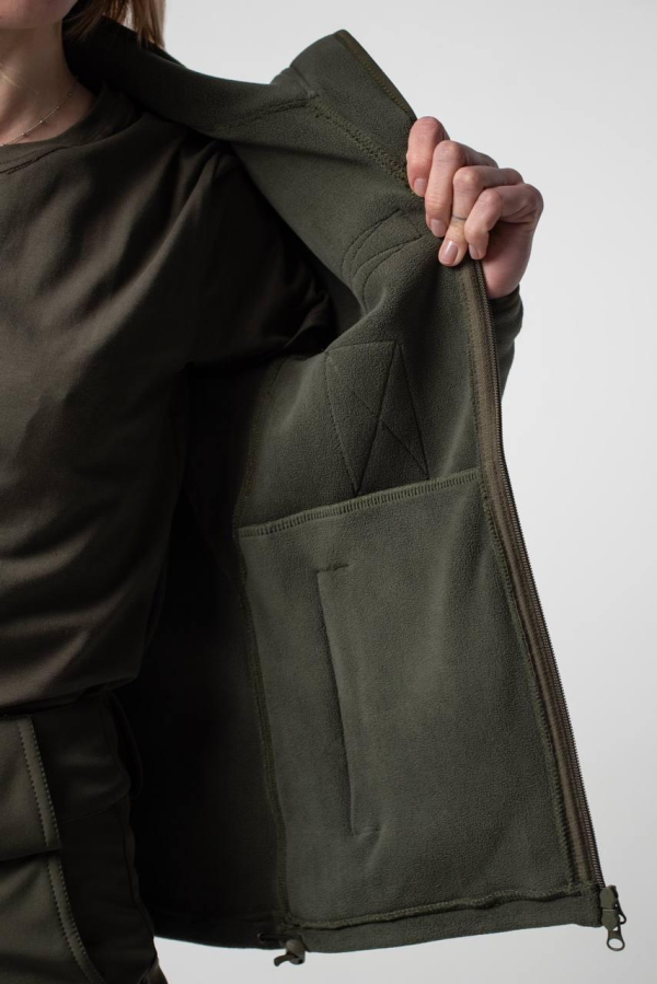 Тактична Кофта жіноча олива Military Polartec Olive