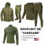 Комплект 3 в 1 Vanguard олива Olive 🇺🇸 Костюм Софт Шел + Термобілизна Esdy +убакс - Фото 1
