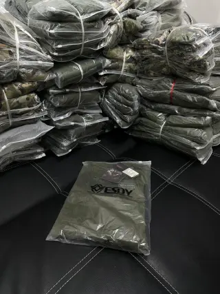 Комплект 3 в 1 Vanguard олива Olive 🇺🇸 Костюм Софт Шел + Термобілизна Esdy +убакс