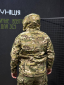 Куртка Tactical Софтшел мультикам Утеплена на флісі - Фото 7