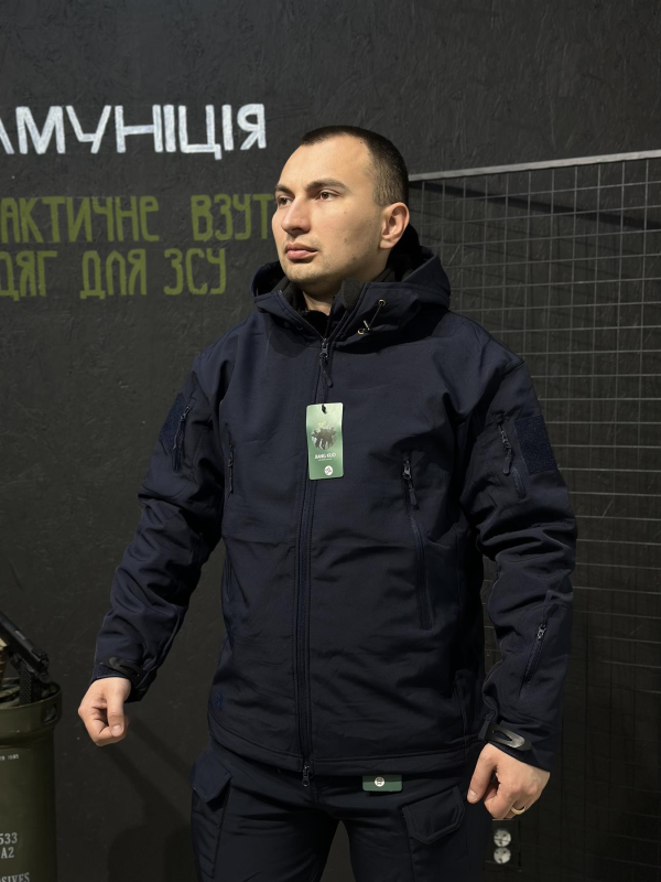 Тактичний Костюм Tactical VANGUARD синій ДСНС