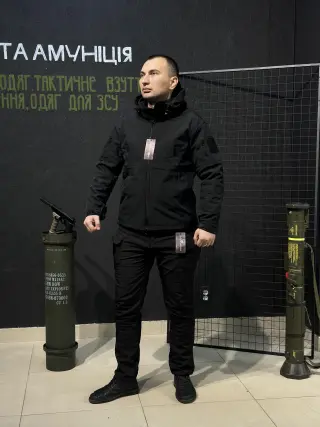 Тактичний Костюм Tactical VANGUARD Чорний Black
