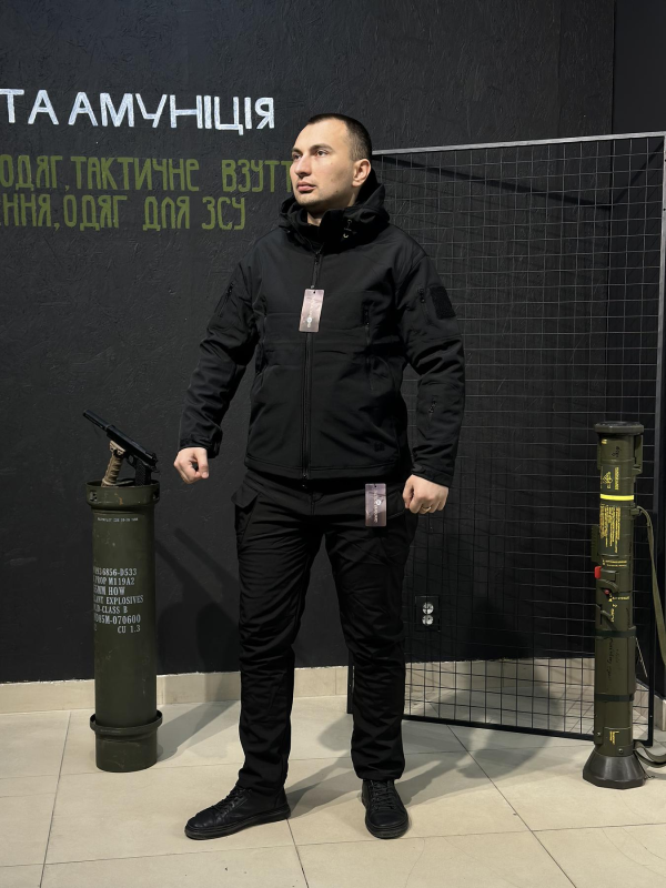 Тактичний Костюм Tactical VANGUARD Чорний Black