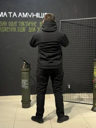 Тактичний Костюм Tactical VANGUARD Чорний Black