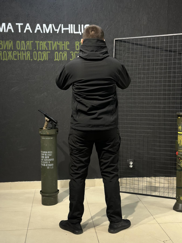 Тактичний Костюм Tactical VANGUARD Чорний Black
