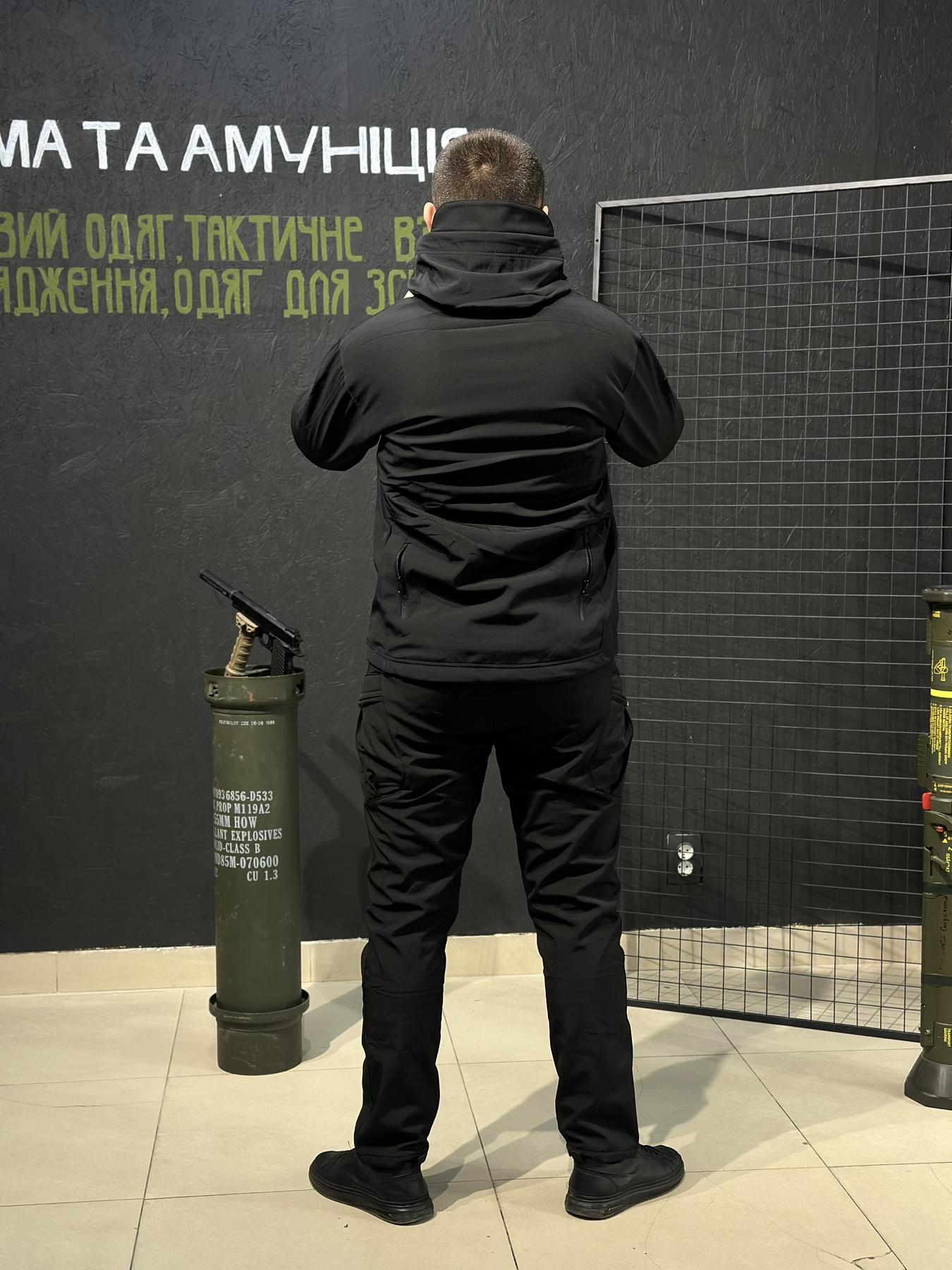Тактичний Костюм Tactical VANGUARD Чорний Black