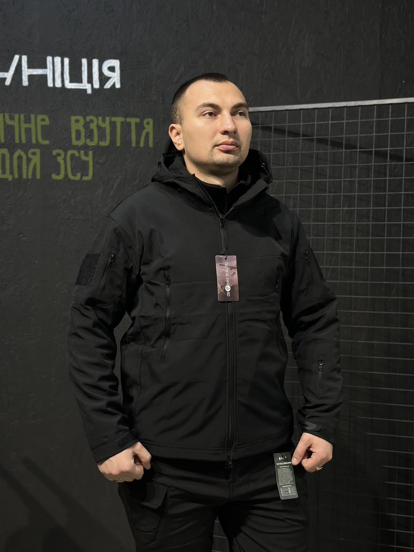 Тактичний Костюм Tactical VANGUARD Чорний Black