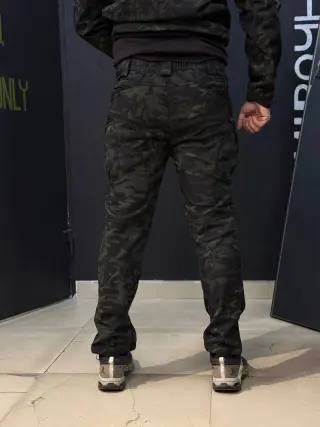 Костюм софтшел Gwild чорний мультикам Soft Shell на флісі