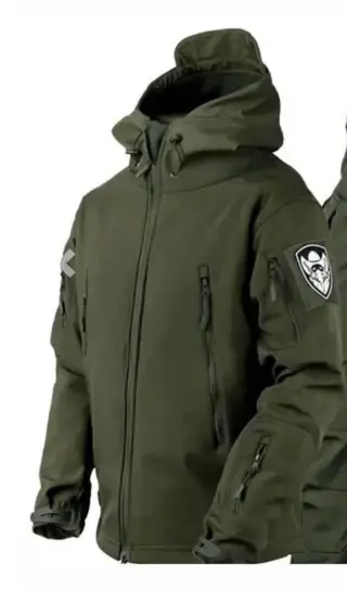 Куртка софтшел Gwild олива Soft Shell на флісі