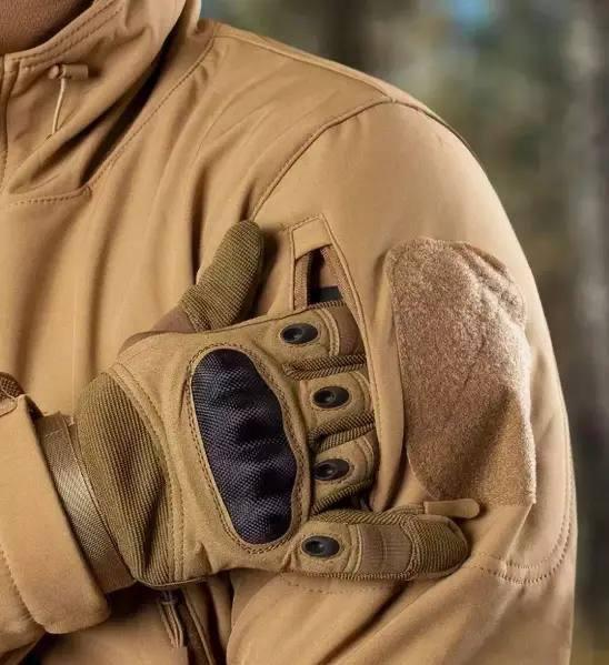 Куртка софтшел Gwild койот Soft Shell на флісі - Фото 7
