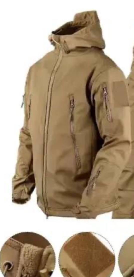 Куртка софтшел Gwild койот Soft Shell на флісі