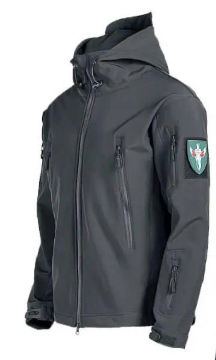 Куртка софтшел Gwild сіра Soft Shell на флісі