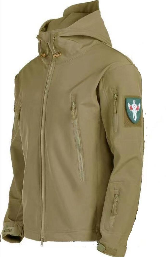 Куртка HWB на флісі койот Soft Shell