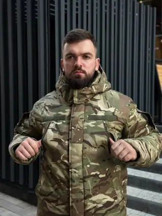 Warm Winter Jacket B&L Multicam Omni-Heat