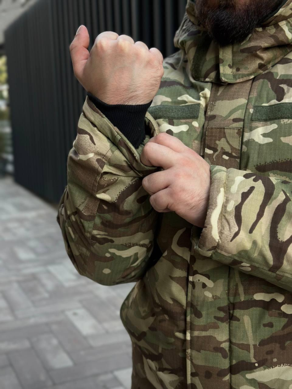 Теплий Зимовий Бушлат B&L мультикам Омні Хіт