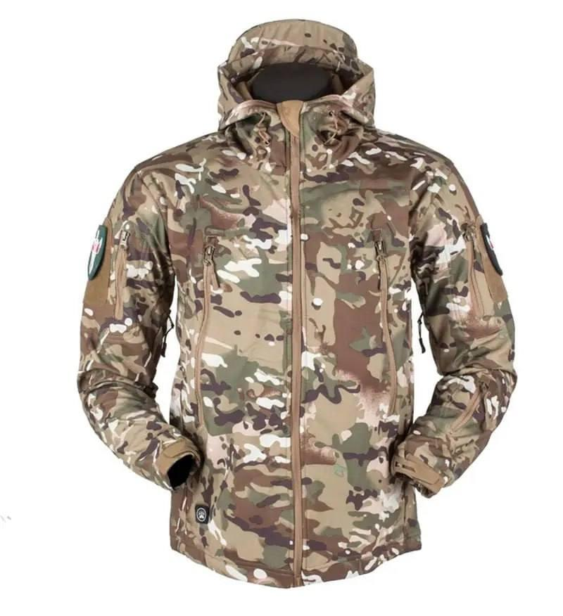 Куртка HWB на флісі мультикам Soft Shell