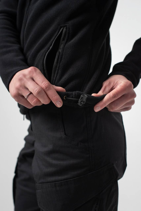 Кофта жіноча чорна Military Polartec Black Поліція