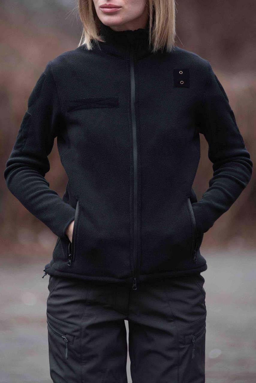 Кофта жіноча чорна Military Polartec Black Поліція