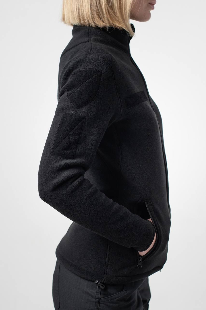 Кофта жіноча чорна Military Polartec Black Поліція