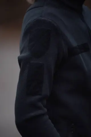 Кофта жіноча чорна Military Polartec Black Поліція