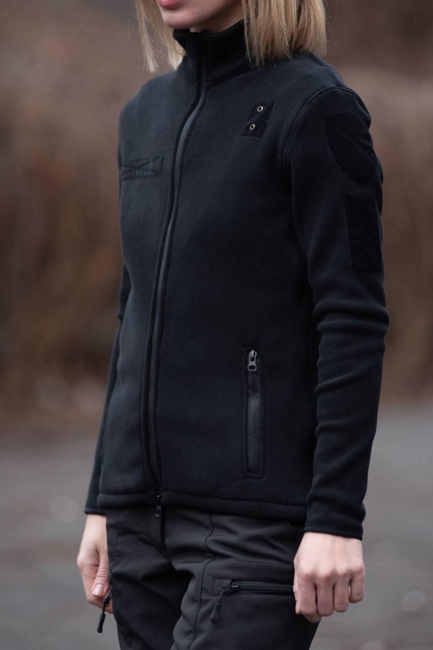 Кофта жіноча чорна Military Polartec Black Поліція