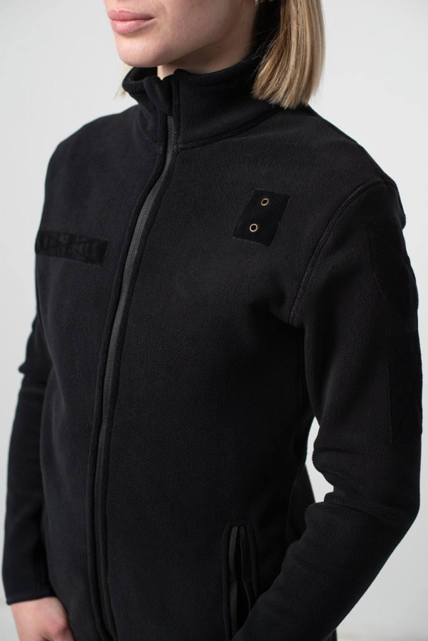 Кофта жіноча чорна Military Polartec Black Поліція