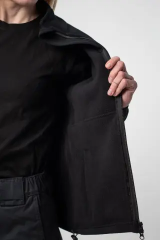 Кофта жіноча чорна Military Polartec Black Поліція