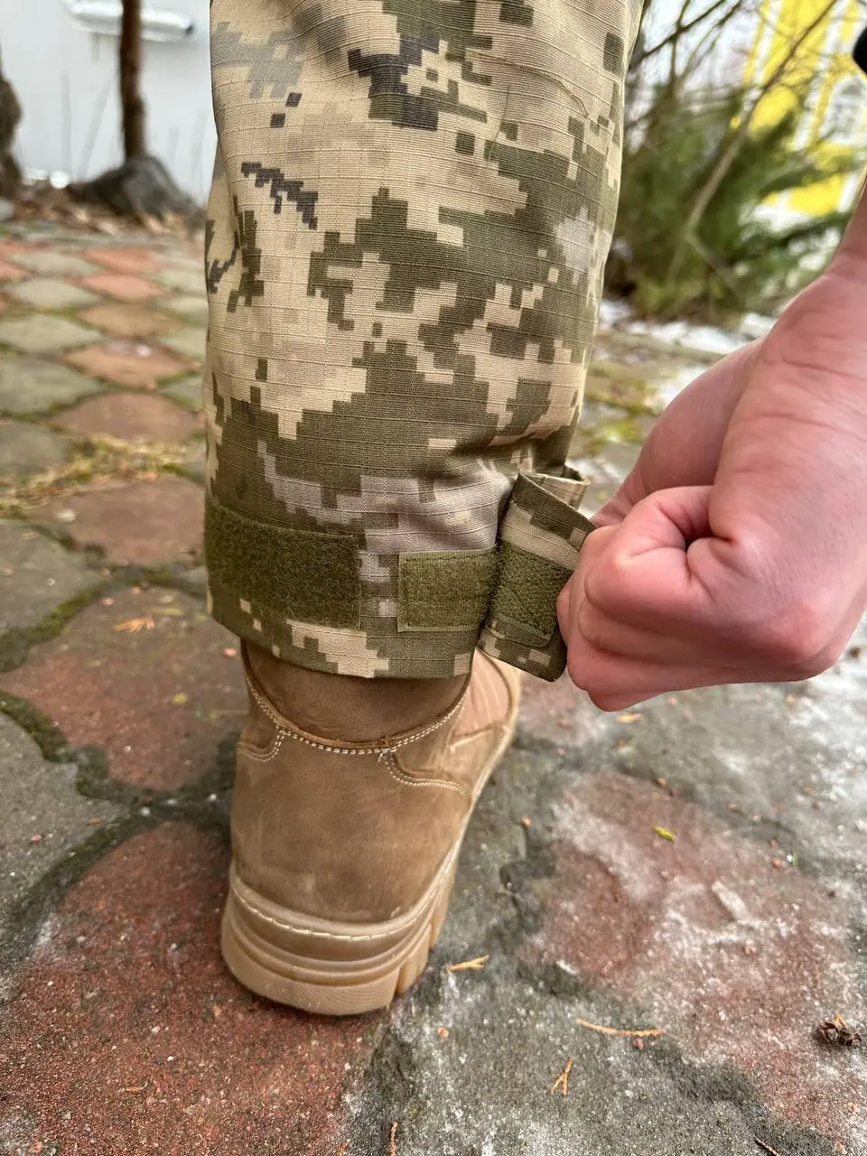 Штани зимові піксель на синтепоні -25