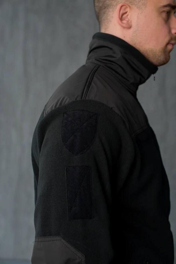 Кофта олива МІКРОФЛІС Black PoliceA5