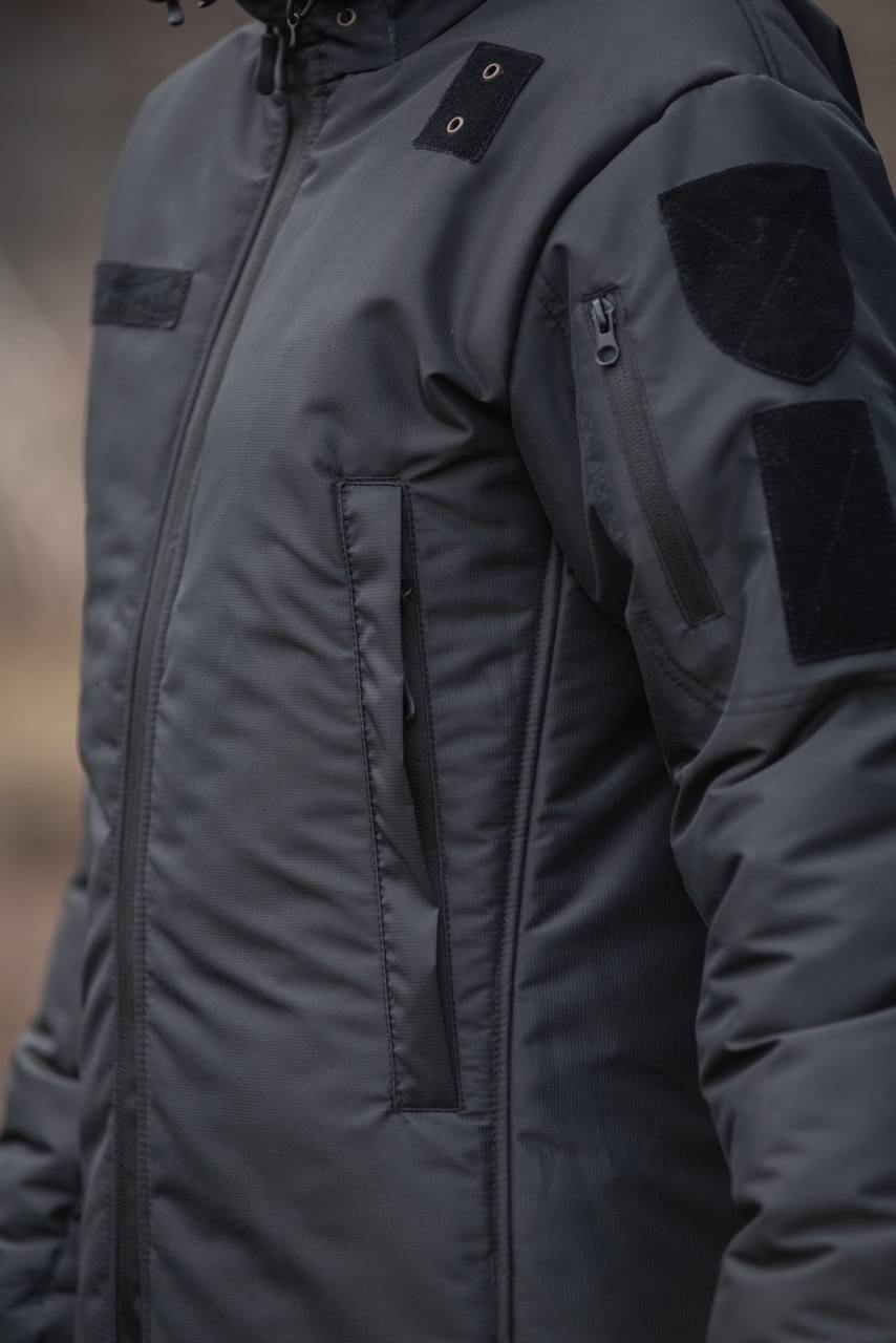 Куртка зимова жіноча піксель Nord Storm Black Police