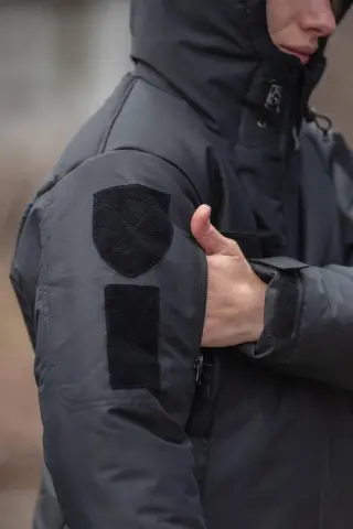 Куртка зимова жіноча піксель Nord Storm Black Police