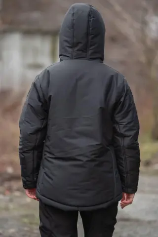 Куртка зимова жіноча піксель Nord Storm Black Police