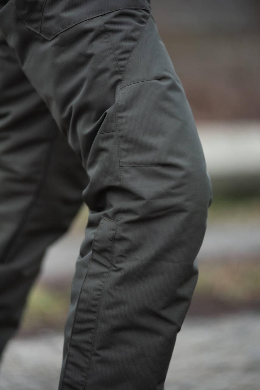 Штани зимові Nord Storm на підтяжках Олива Military R + -30