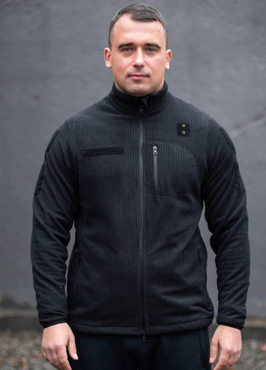 Кофта чорна Army Combat Поліція мікрофліс кубик