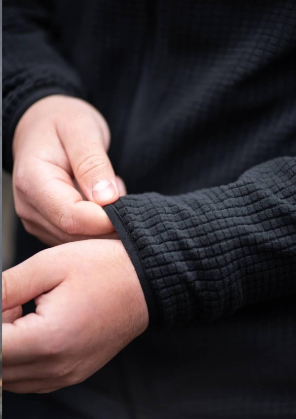 Кофта чорна Army Combat Поліція мікрофліс кубик