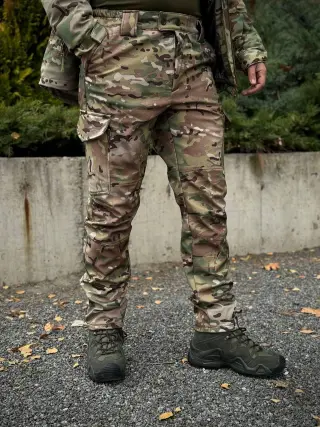 Штани Soft Shell посилені мультикам Viking ✅