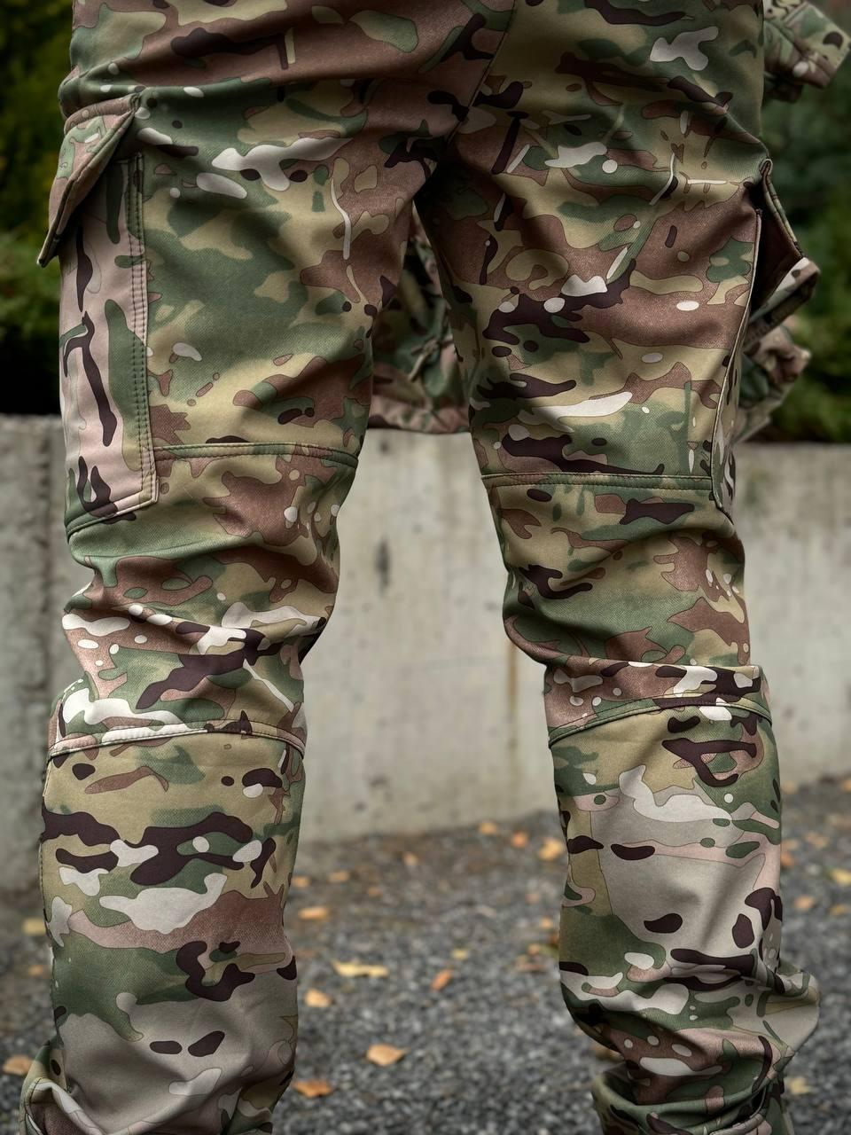 Штани Soft Shell посилені мультикам Viking ✅
