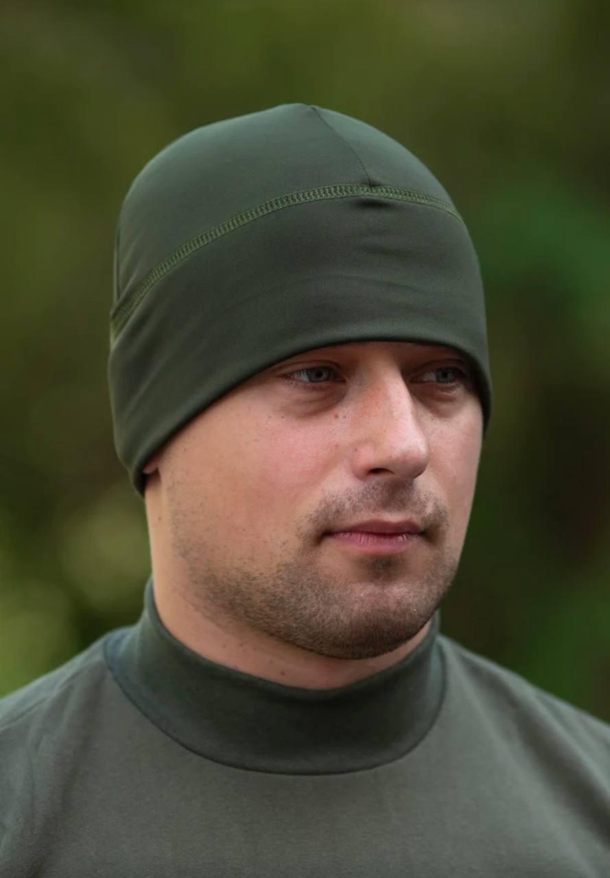 Шапка olive мікродайвінг R Military+