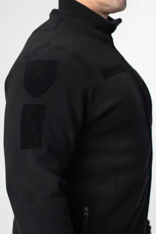 Кофта чорна Polartec 340 RMilitary+