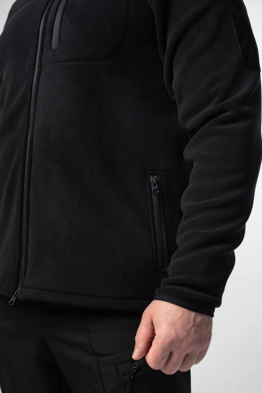 Кофта чорна Polartec 340 RMilitary+