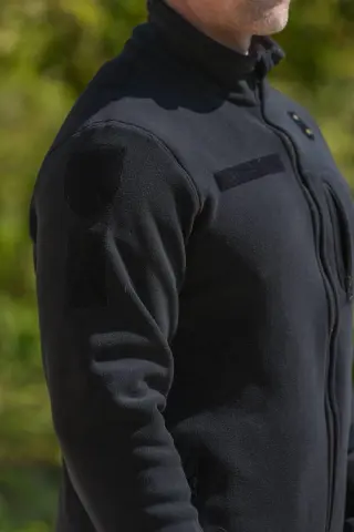 Кофта чорна Polartec 340 RMilitary+