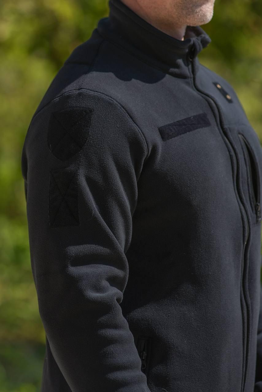 Кофта чорна Polartec 340 RMilitary+