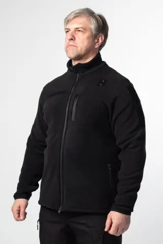 Кофта чорна Polartec 340 RMilitary+
