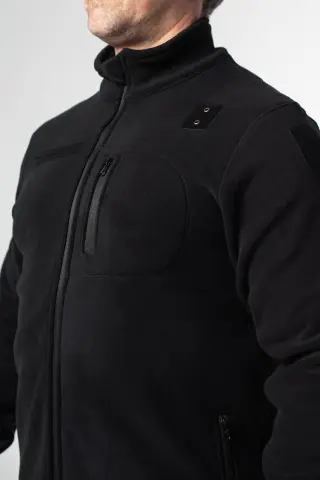 Кофта чорна Polartec 340 RMilitary+