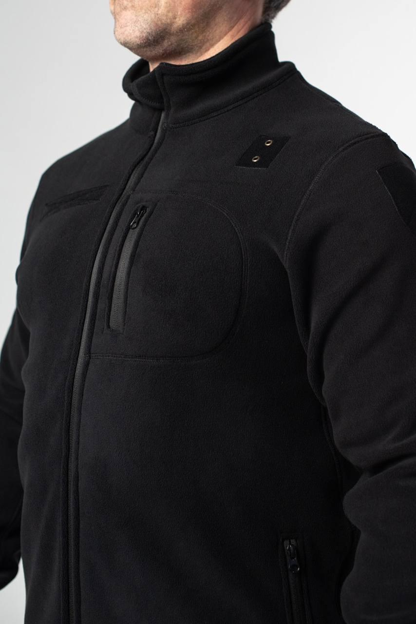 Кофта чорна Polartec 340 RMilitary+