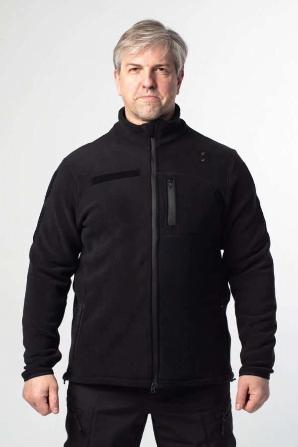 Кофта чорна Polartec 340 RMilitary+